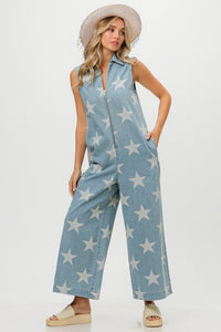 Katia Denim Jumpsuit