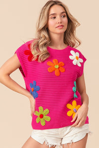 Florinda Fuschia Top