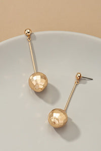 Disco ball earrings