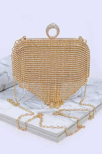 Rhinestone Convertible Clutch