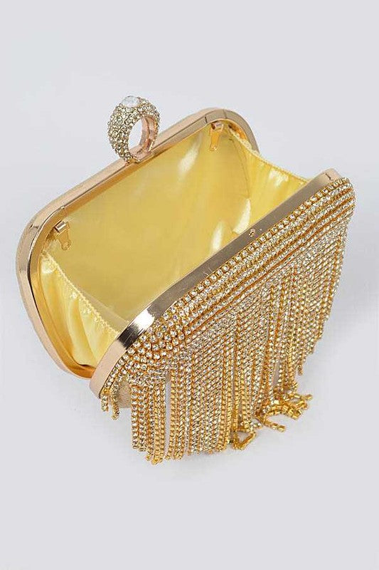 Rhinestone Convertible Clutch