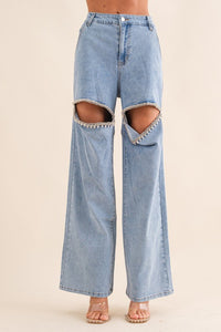 Rhinestone Jeans