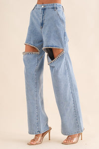 Rhinestone Jeans