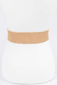 Straw Elastic Belt