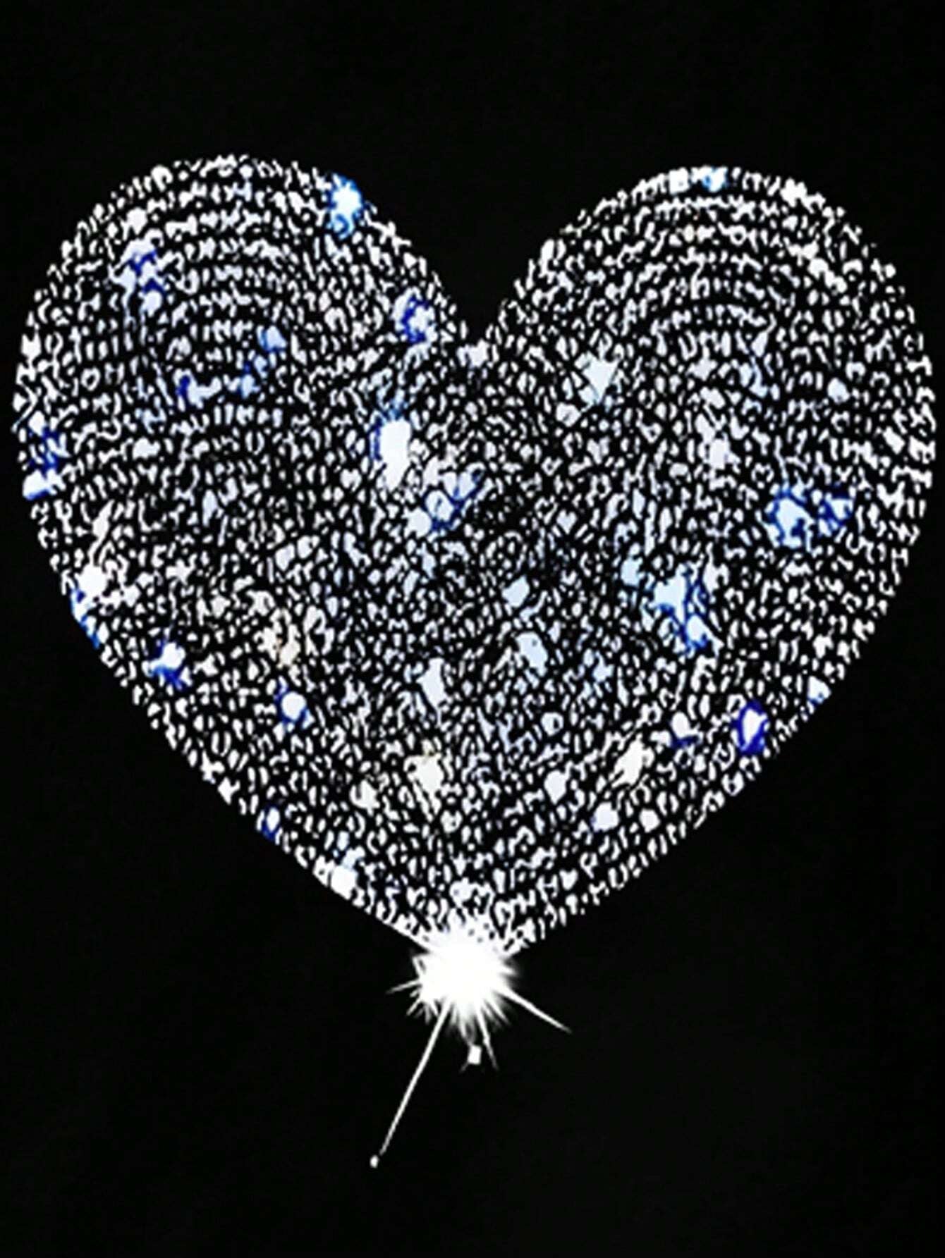 Glitter Heart T-Shirt