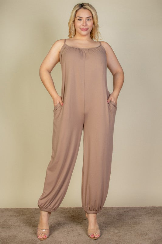 Sandy plus jumpsuit