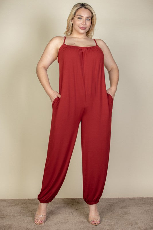 Sandy plus jumpsuit