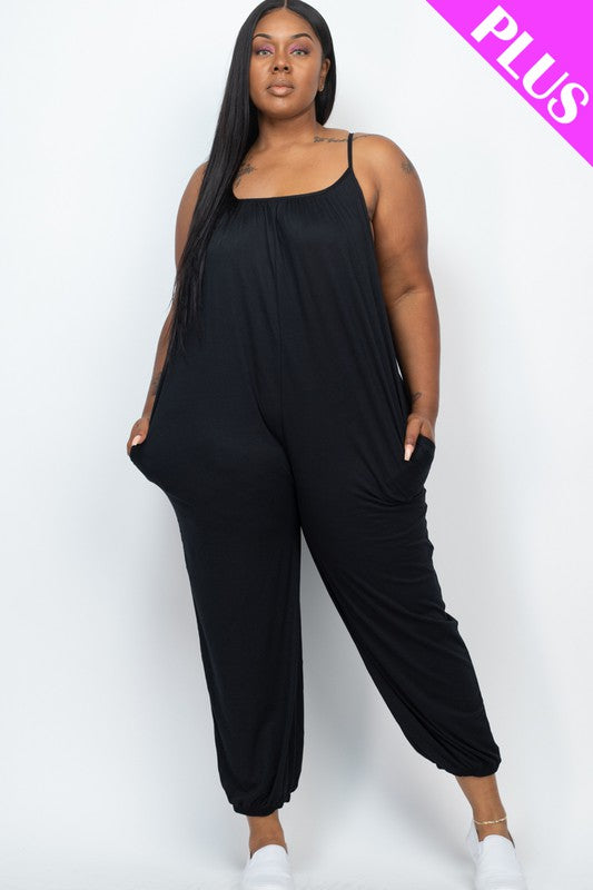 Sandy plus jumpsuit