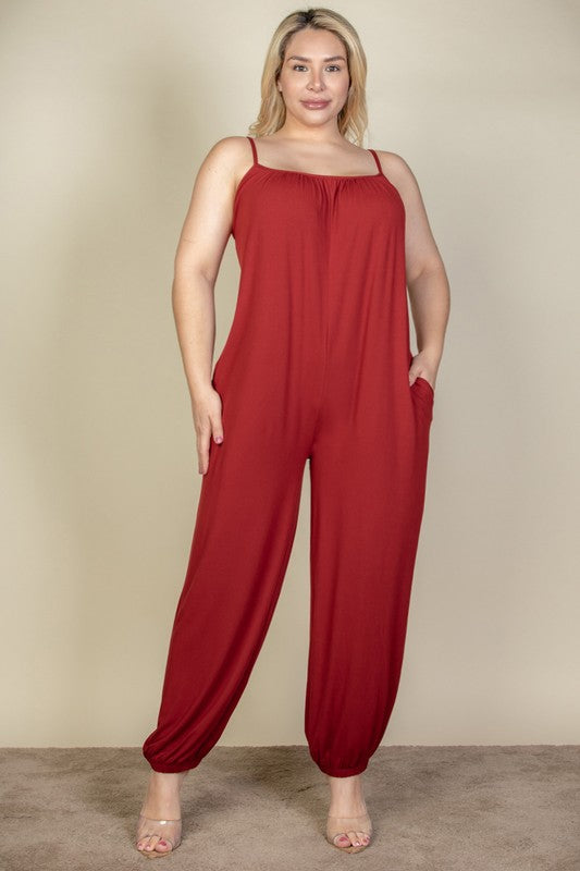 Sandy plus jumpsuit