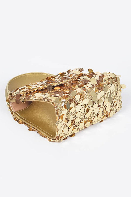 Sequins Crossbody Bag