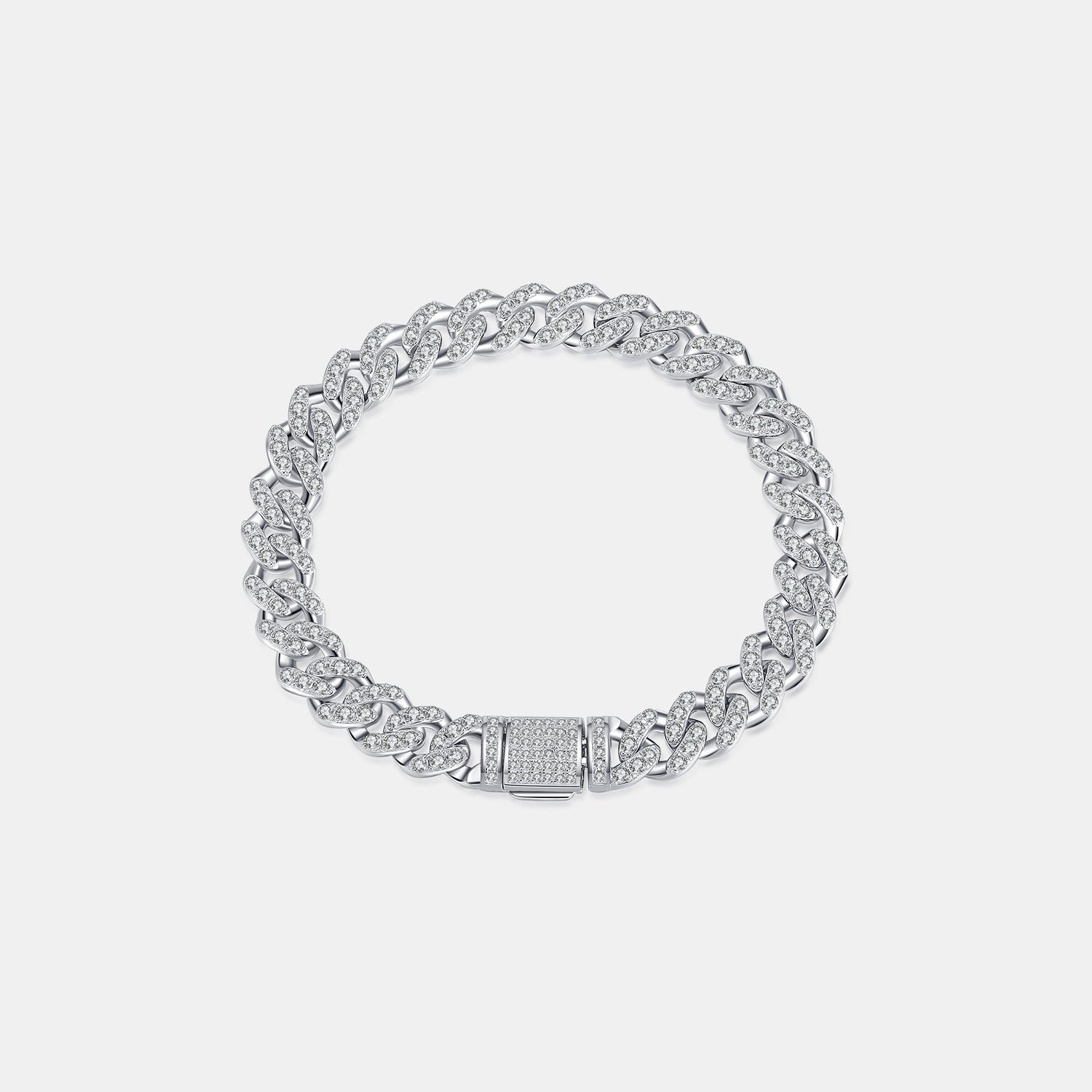 Moissanite 925 Silver Bracelet