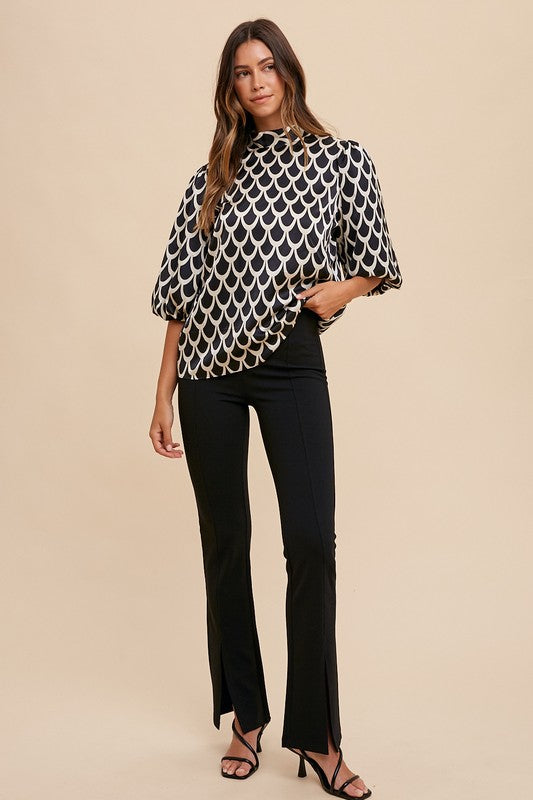 Annie Black Blouse