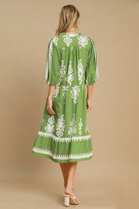 Aubrette Lime Dress