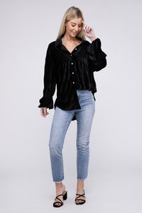 Viota Velvet Shirt