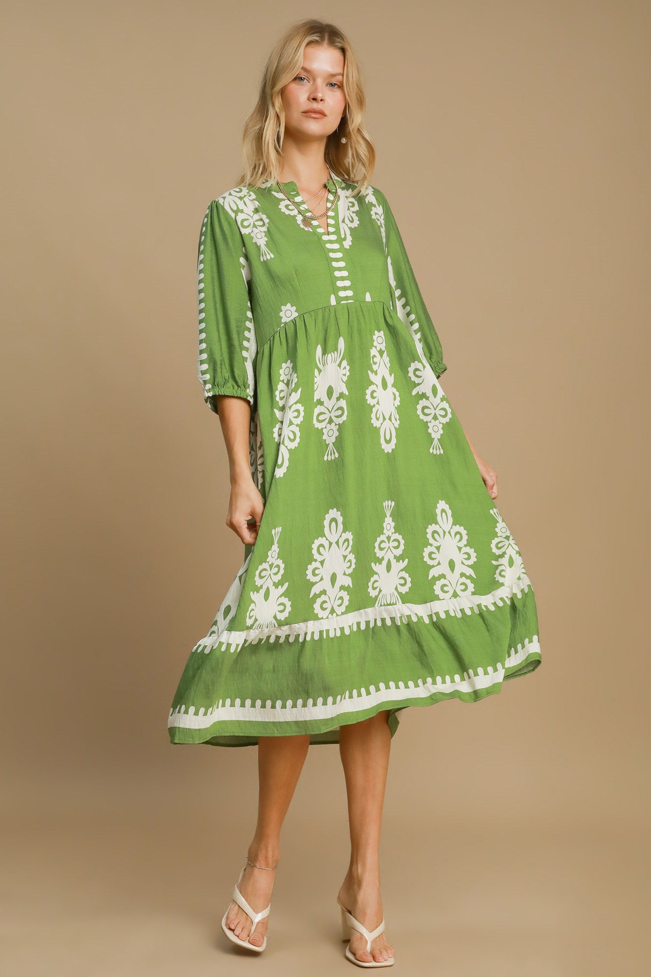 Aubrette Lime Dress