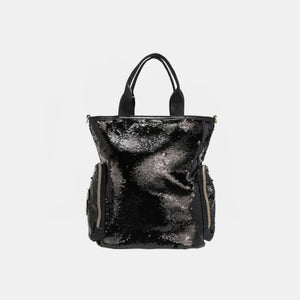 Nicole Lee Sequin Patch Tote