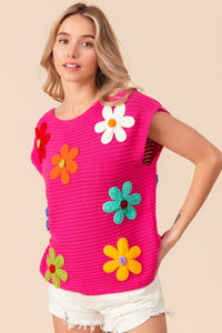 Florinda Fuschia Top