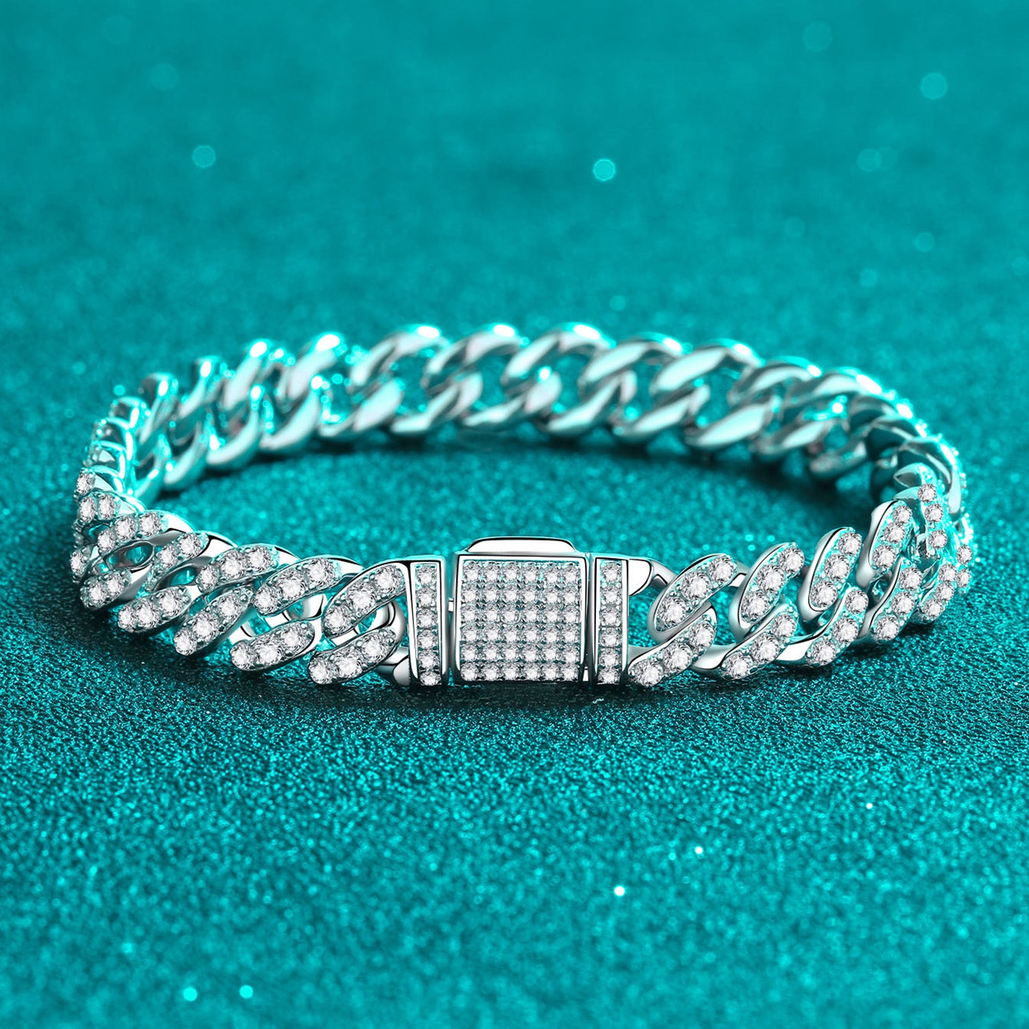 Moissanite 925 Silver Bracelet