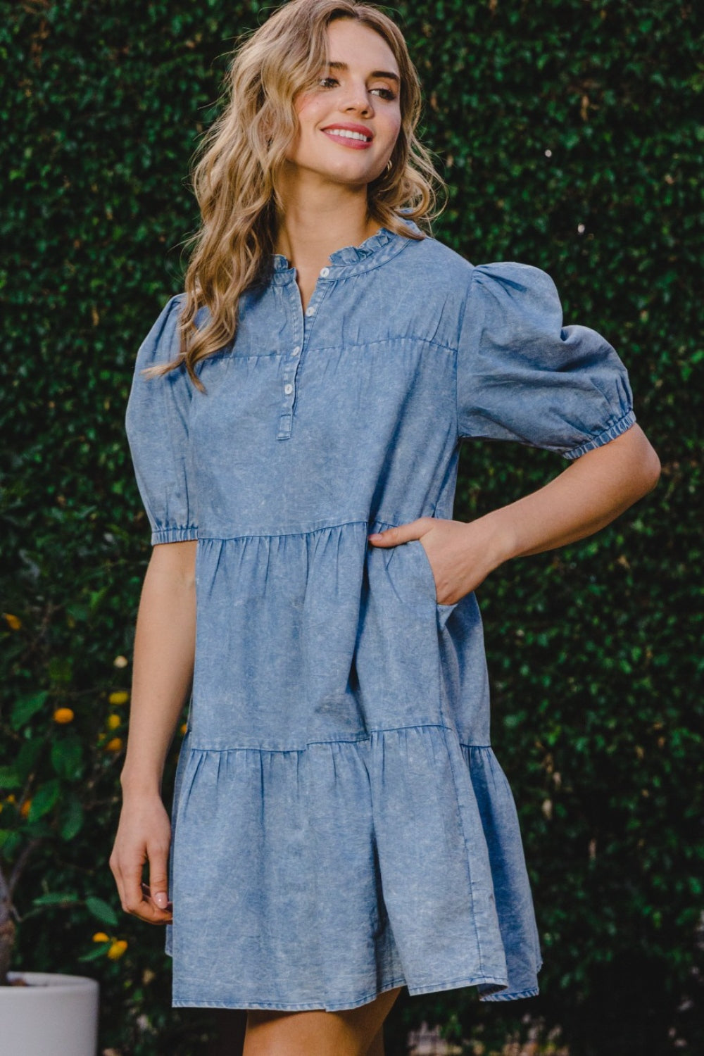 Nova Denim Dress