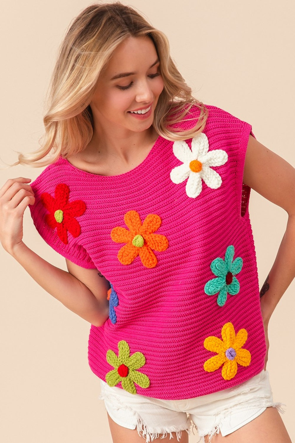 Florinda Fuschia Top