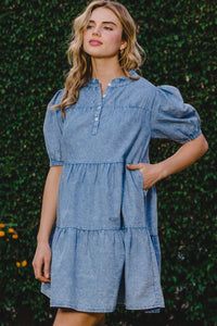 Nova Denim Dress