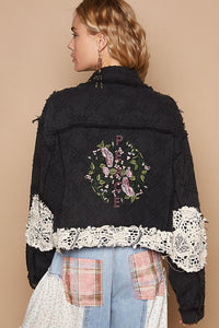 Crochet Patch Jacket