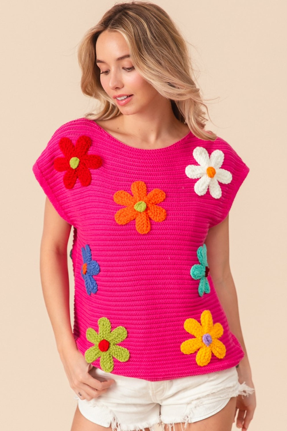 Florinda Fuschia Top