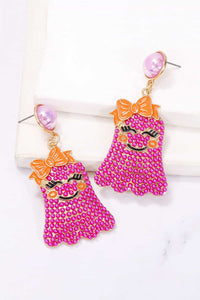 Smiling Ghost Pearl Earrings