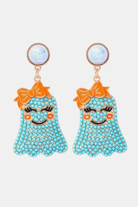 Smiling Ghost Pearl Earrings