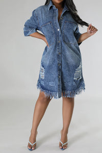 Madison Denim Dress