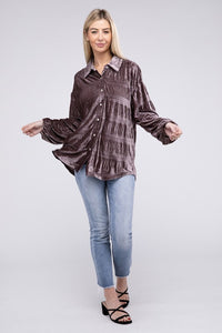 Viota Velvet Shirt