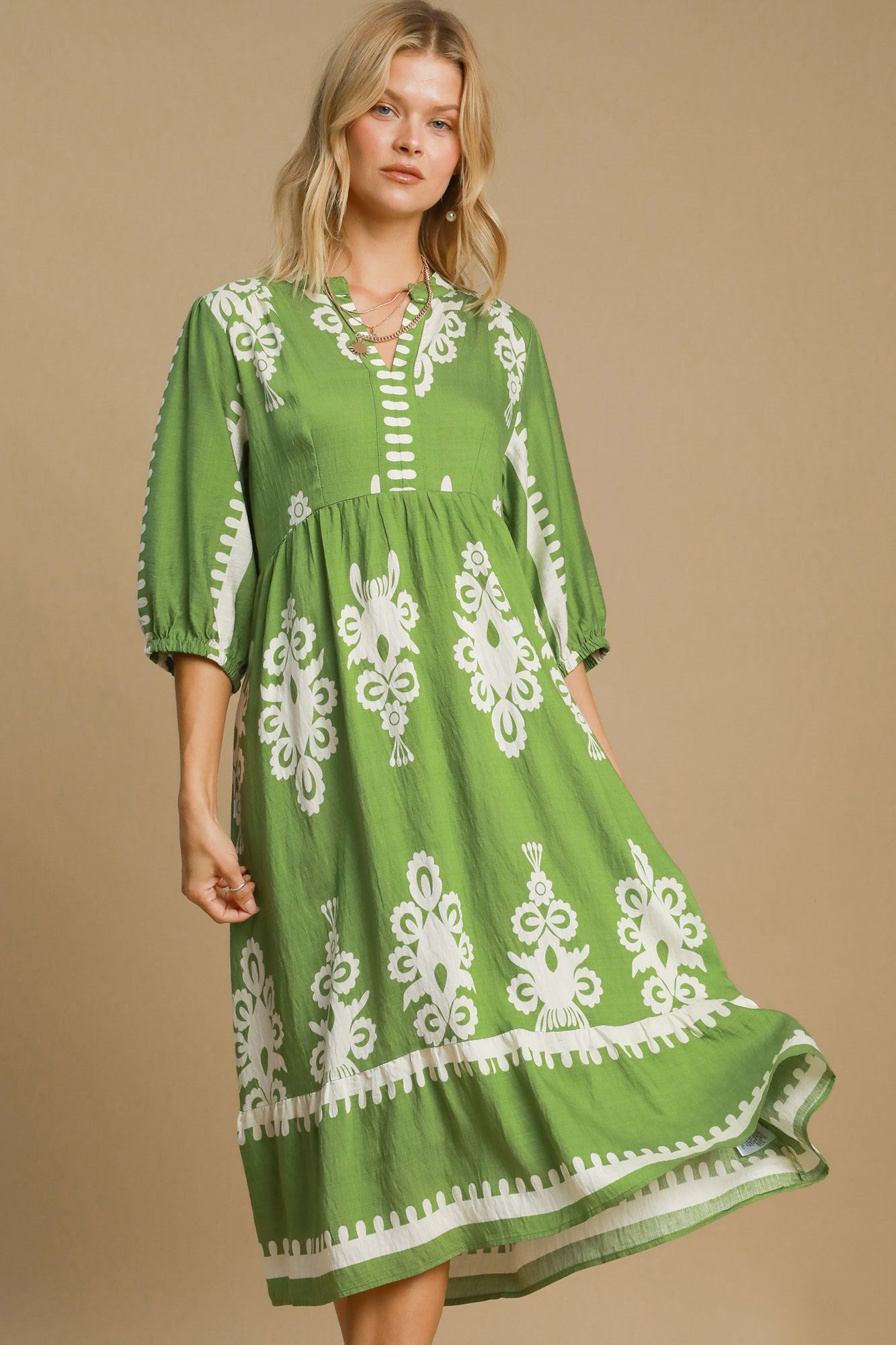 Aubrette Lime Dress