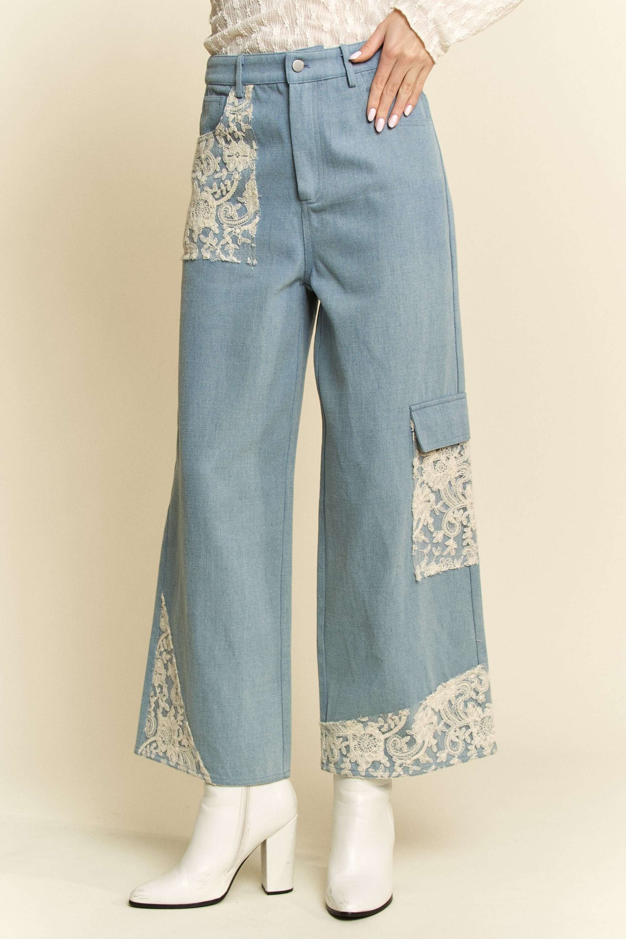 Lace Light Jeans