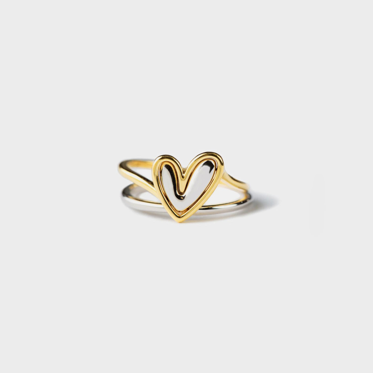 Heart Shape Irregular Ring