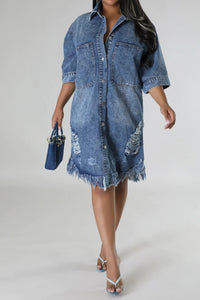 Madison Denim Dress