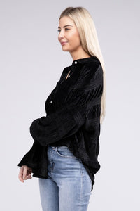 Viota Velvet Shirt