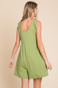 Erika Olive Romper