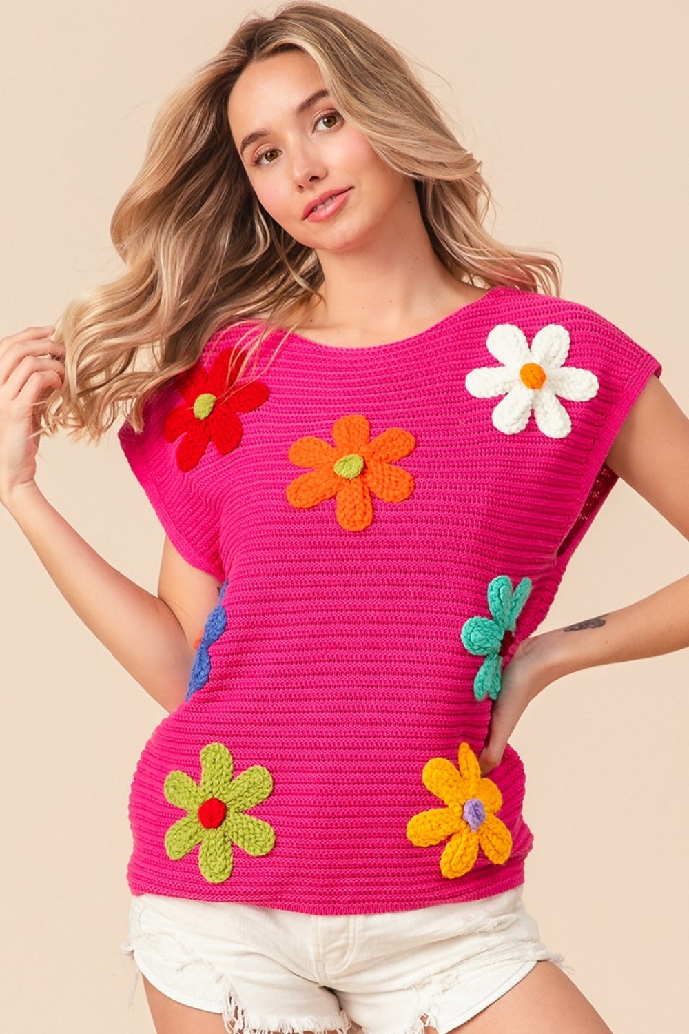 Florinda Fuschia Top