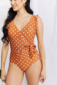 Float On One-Piece in Terracotta