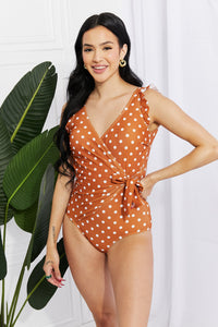 Float On One-Piece in Terracotta