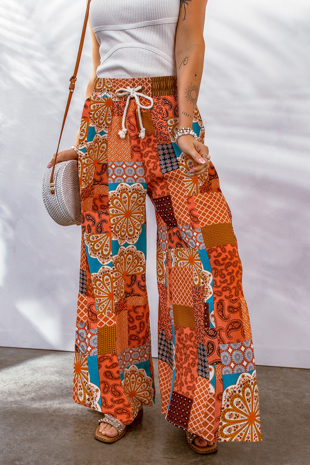 Bohemian Patchwork Pants