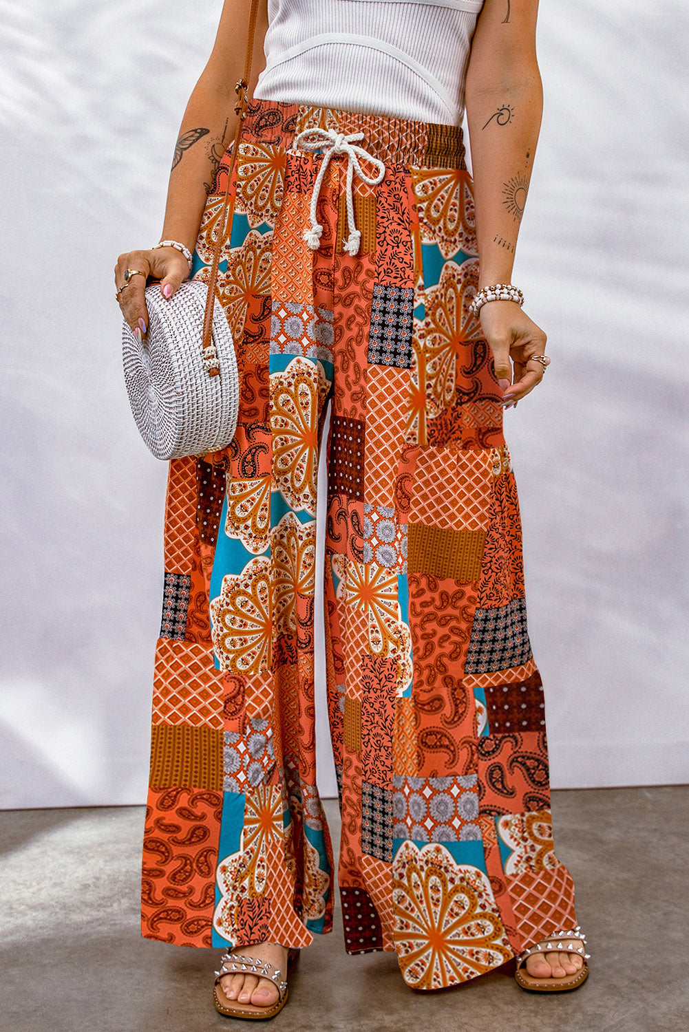 Bohemian Patchwork Pants