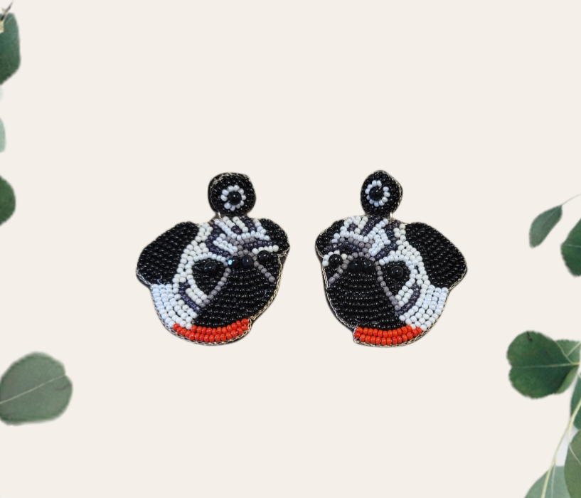 Pug Earrings