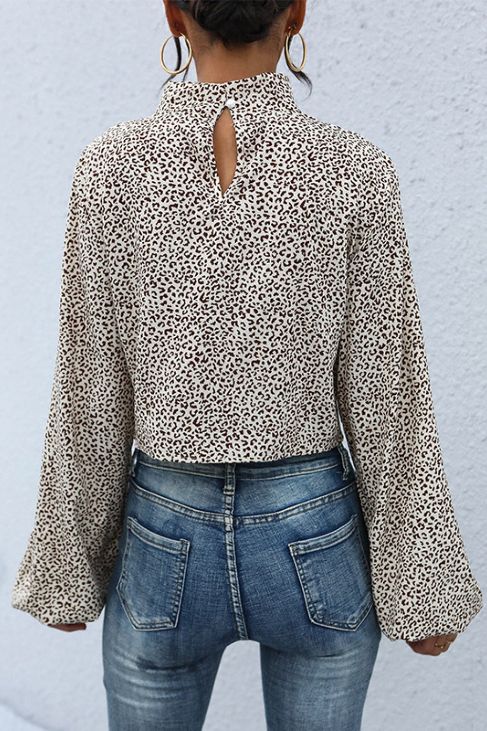 Leopard Print Crop Top